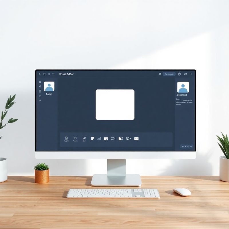 Drag-and-drop Kurseditor im Coursefactory-Interface