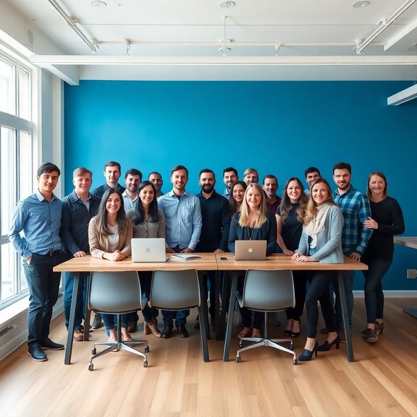 Coursefactory-Team im Berliner Co-Working-Space